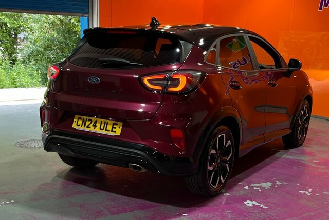 Ford Puma 1.0T Ecoboost Mhev Vivid Ruby Edition Suv Petr CN24ULE Red #4