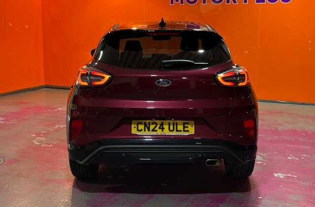 Ford Puma 1.0T Ecoboost Mhev Vivid Ruby Edition Suv Petr CN24ULE Red #6