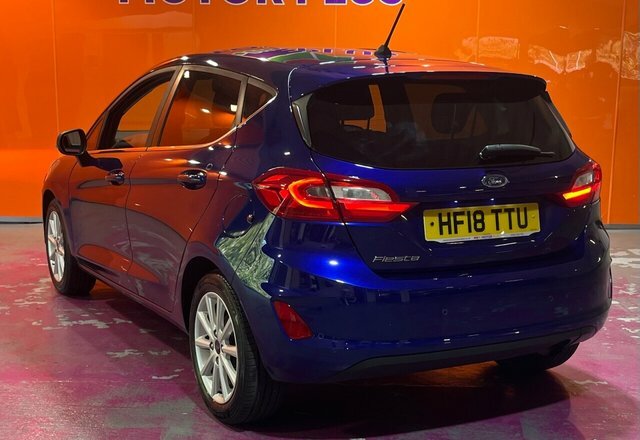 Ford Fiesta 1.0T Ecoboost Titanium Hatchback HF18TTU Blue #3