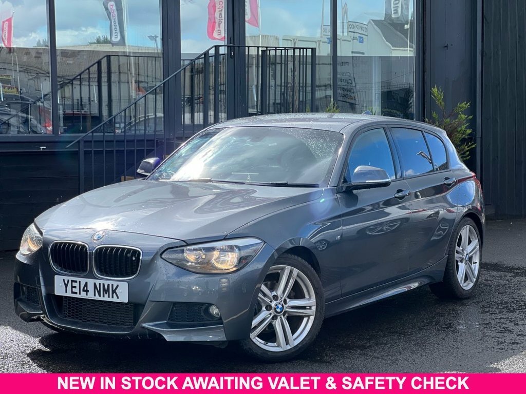 BMW 1 Series 2L M Sport YE14NMK Grey