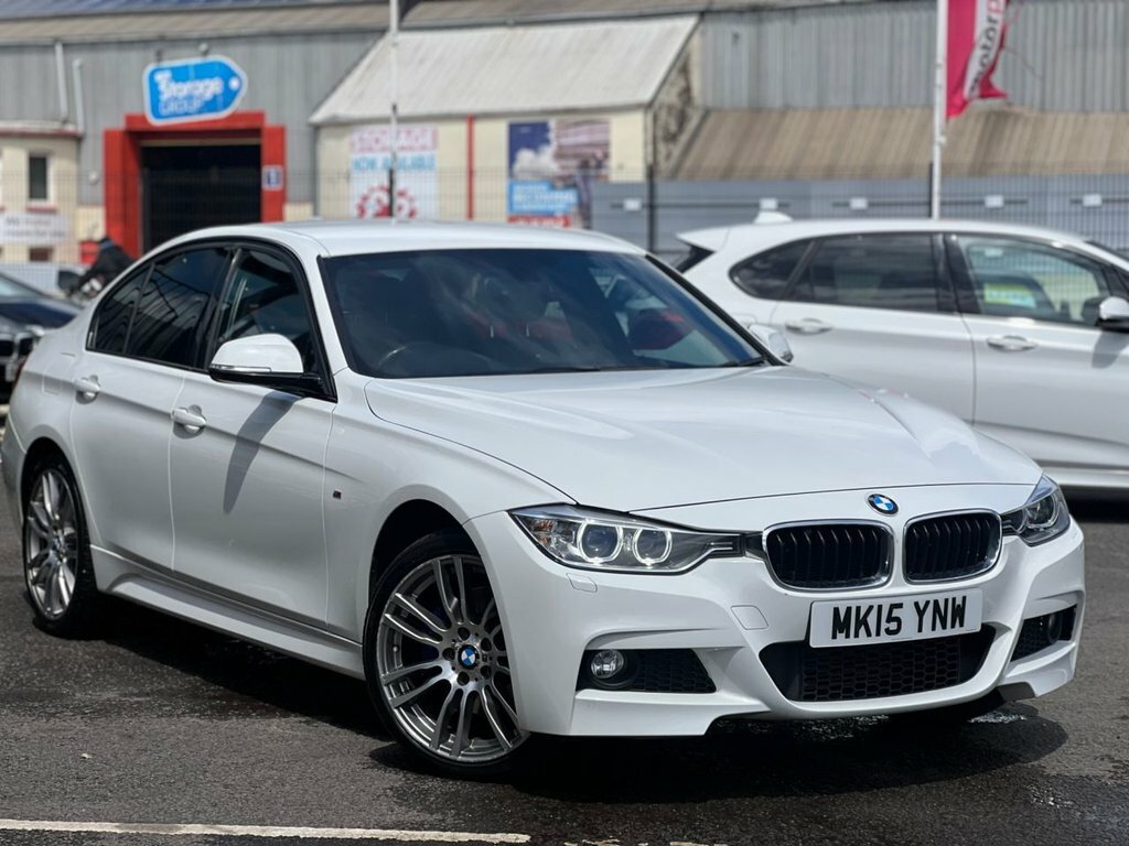 BMW 3 Series 2L M Sport MK15YNW White #3