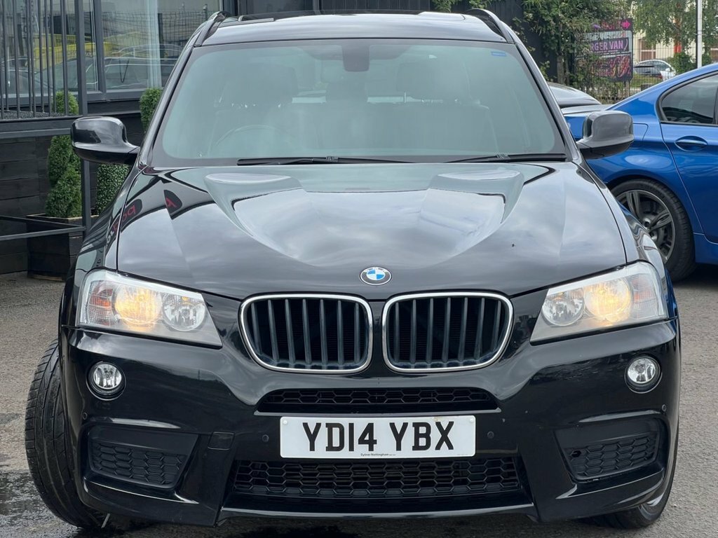 BMW X3 2L M Sport YD14YBX Black #2