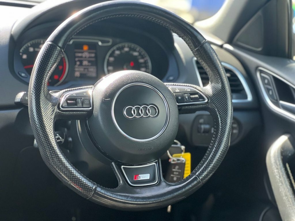 Audi Q3 2.0 Tdi 177 Quattro S Line 2014 Red #9