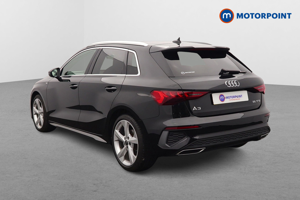 Audi A3 35 Tfsi S Line LL72NXJ Black #5
