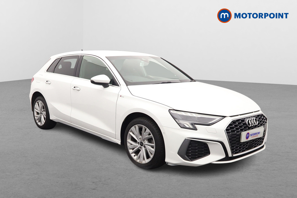 Audi A3 40 Tfsi E S Line S Tronicc-pluss 17 Inch Al White