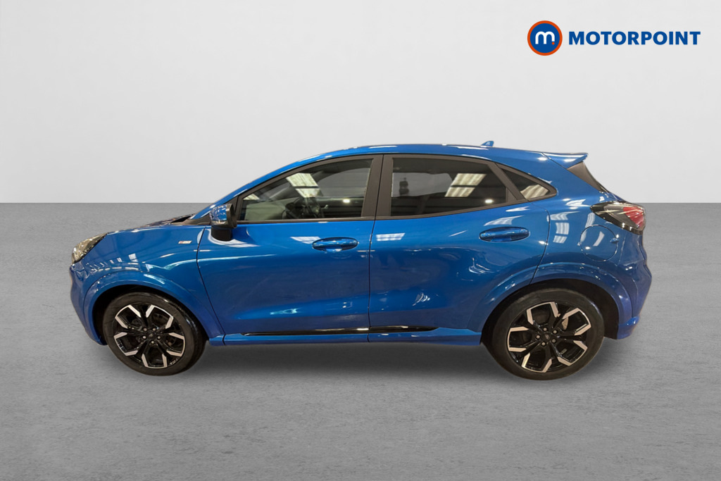 Ford Puma 1.0 Ecoboost Hybrid Mhev St-line X YE23UJC Blue #4