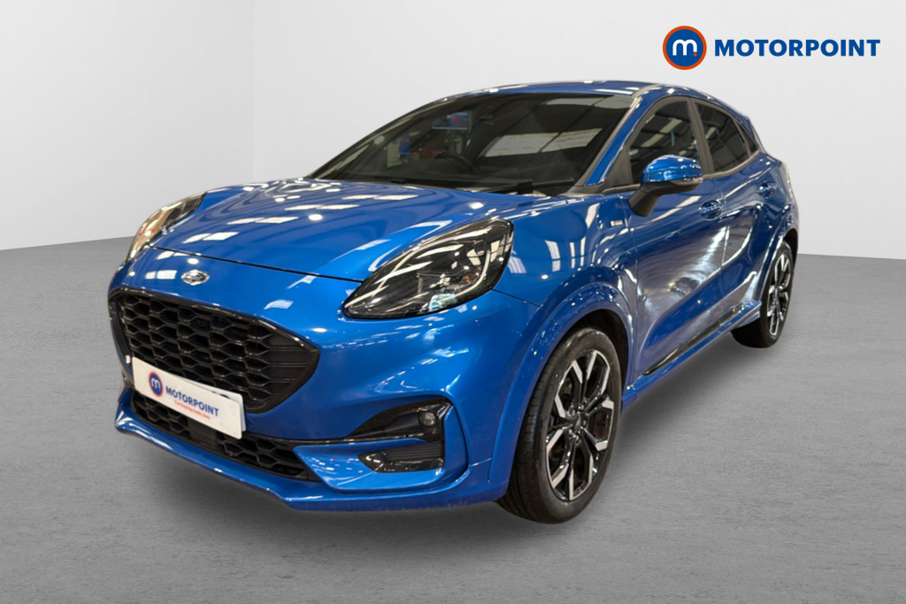 Ford Puma 1.0 Ecoboost Hybrid Mhev St-line X YE23UJC Blue #3