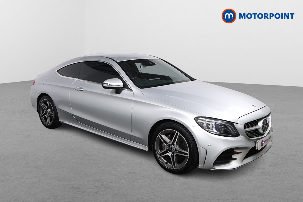 Mercedes-Benz C Class C200 Amg Line Premium 9G-tronic Silver