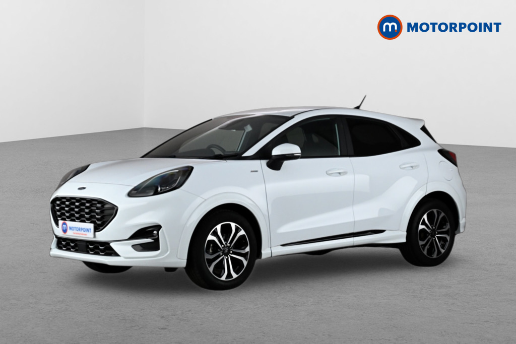 Ford Puma 1.0 Ecoboost Hybrid Mhev St-line MX73UNP White #2