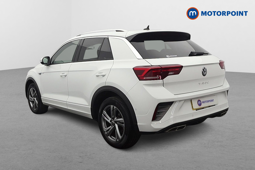 Volkswagen T-Roc 1.5 Tsi R-line Dsg RJ23EZT White #5
