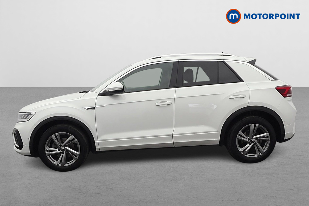 Volkswagen T-Roc 1.5 Tsi R-line Dsg RJ23EZT White #4