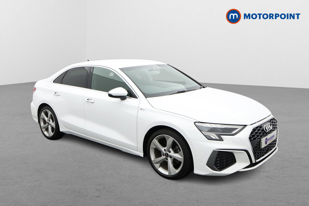 Audi A3 35 Tfsi S Line S Tronic MW22GMU White
