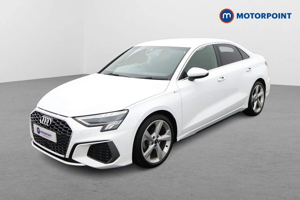 Audi A3 35 Tfsi S Line S Tronic MW22GMU White #3