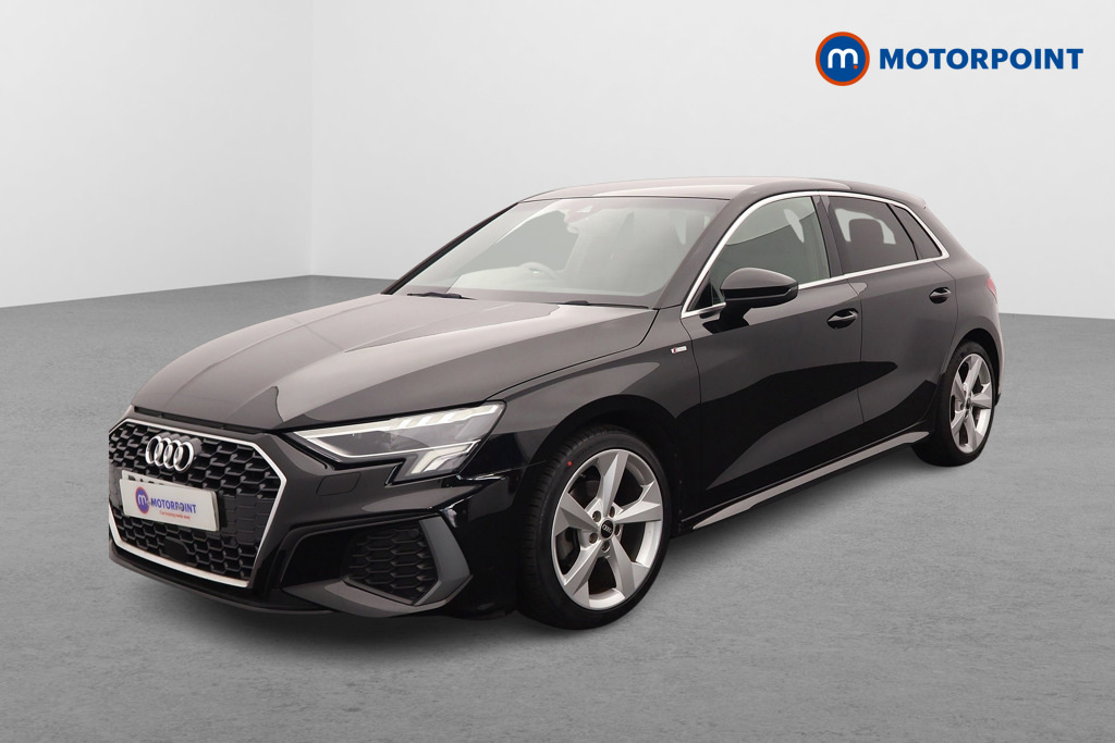 Audi A3 30 Tfsi S Line DA23OSW Black #3