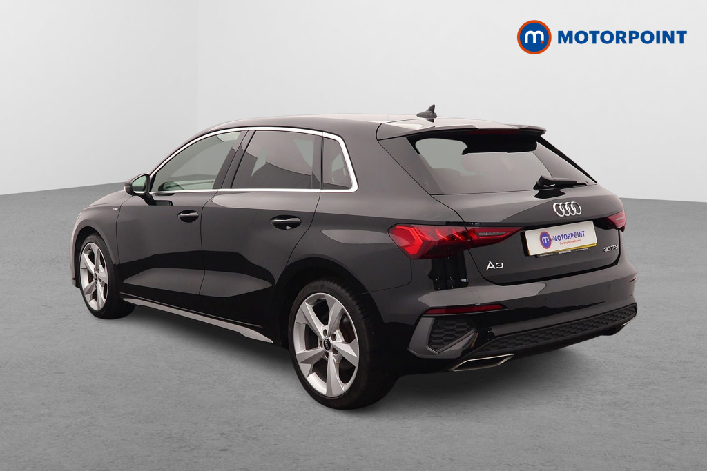 Audi A3 30 Tfsi S Line DA23OSW Black #5