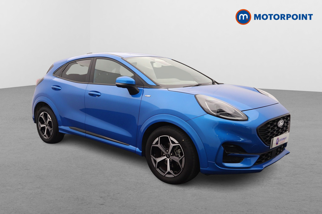 Ford Puma 1.0 Ecoboost Hybrid Mhev St-line Dct Blue