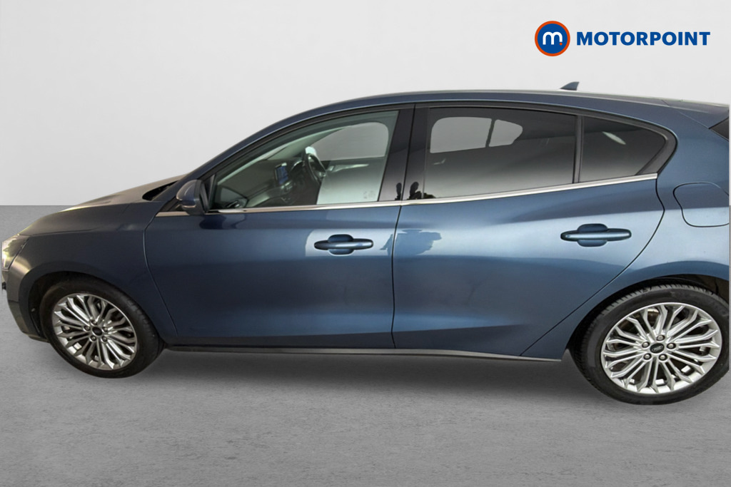 Ford Focus 1.0 Ecoboost 125 Titanium X Edition YT22VJP Blue #4