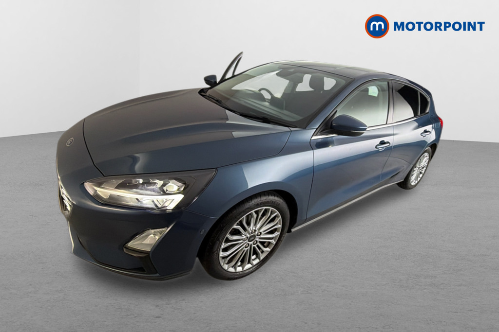 Ford Focus 1.0 Ecoboost 125 Titanium X Edition YT22VJP Blue #3
