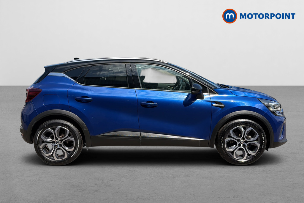 Renault Captur 1.6 E-tech Full Hybrid 145 Techno AU23LVV Blue #4