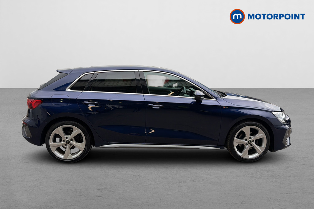 Audi A3 30 Tfsi S Line S Tronic SM23HAE Blue #4