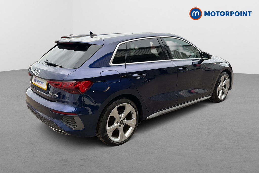 Audi A3 30 Tfsi S Line S Tronic SM23HAE Blue #5