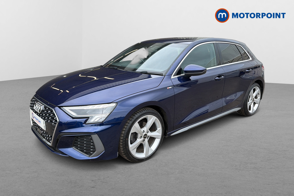 Audi A3 30 Tfsi S Line S Tronic SM23HAE Blue #3