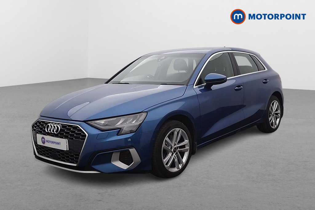 Audi A3 40 Tdi Quattro Sport S Tronic PL71NJF Blue #3