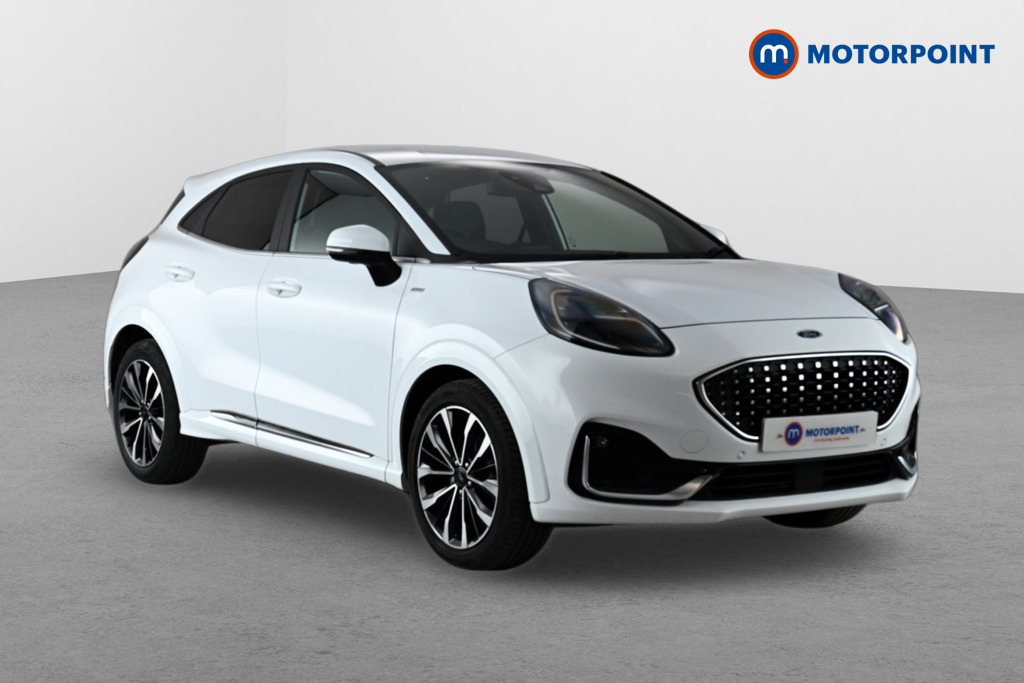 Ford Puma 1.0 Ecoboost Hybr Mhev 155 St-line Vignale Dct YX23KLP White