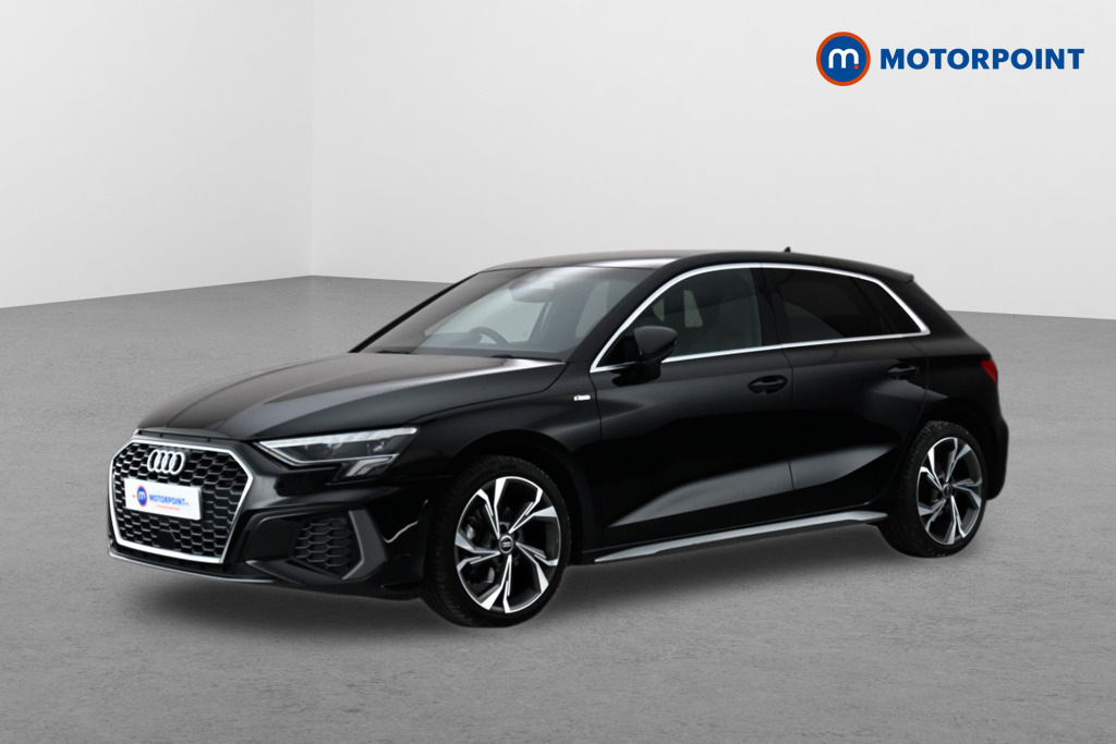 Audi A3 30 Tfsi S Line WD73DJF Black #3
