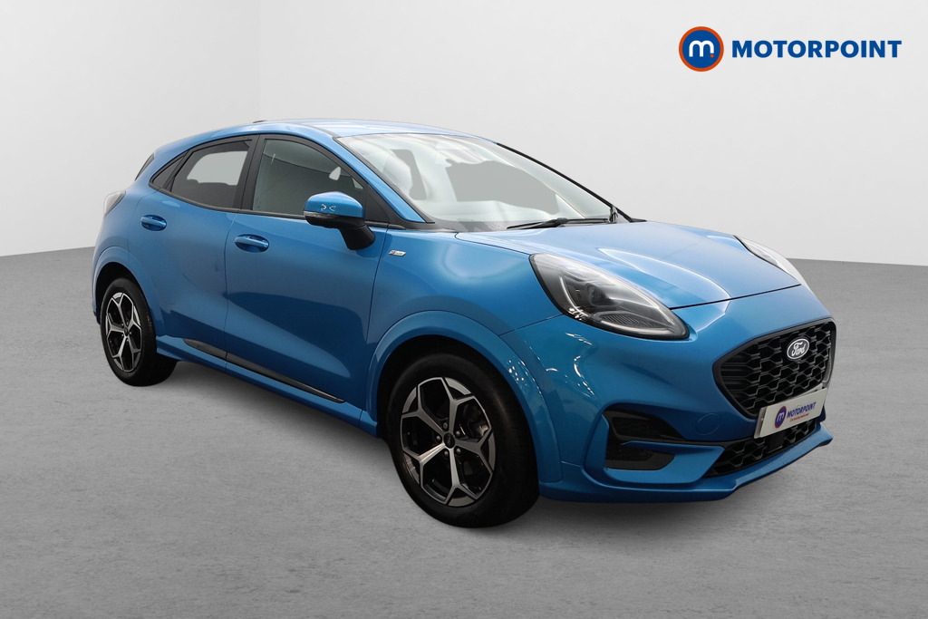 Ford Puma 1.0 Ecoboost Hybrid Mhev St-line Dct Blue