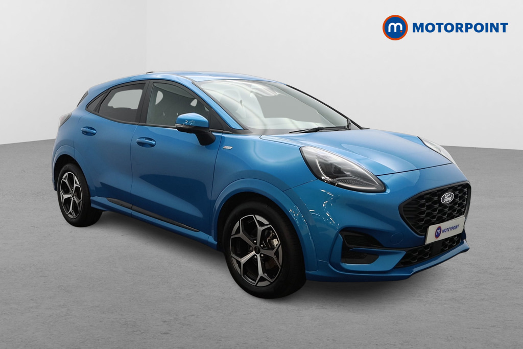Ford Puma 1.0 Ecoboost Hybrid Mhev St-line Dct Blue