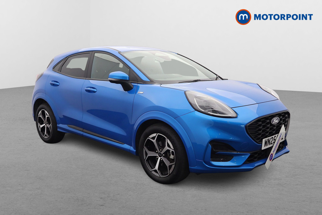 Ford Puma 1.0 Ecoboost Hybrid Mhev St-line Dct Blue