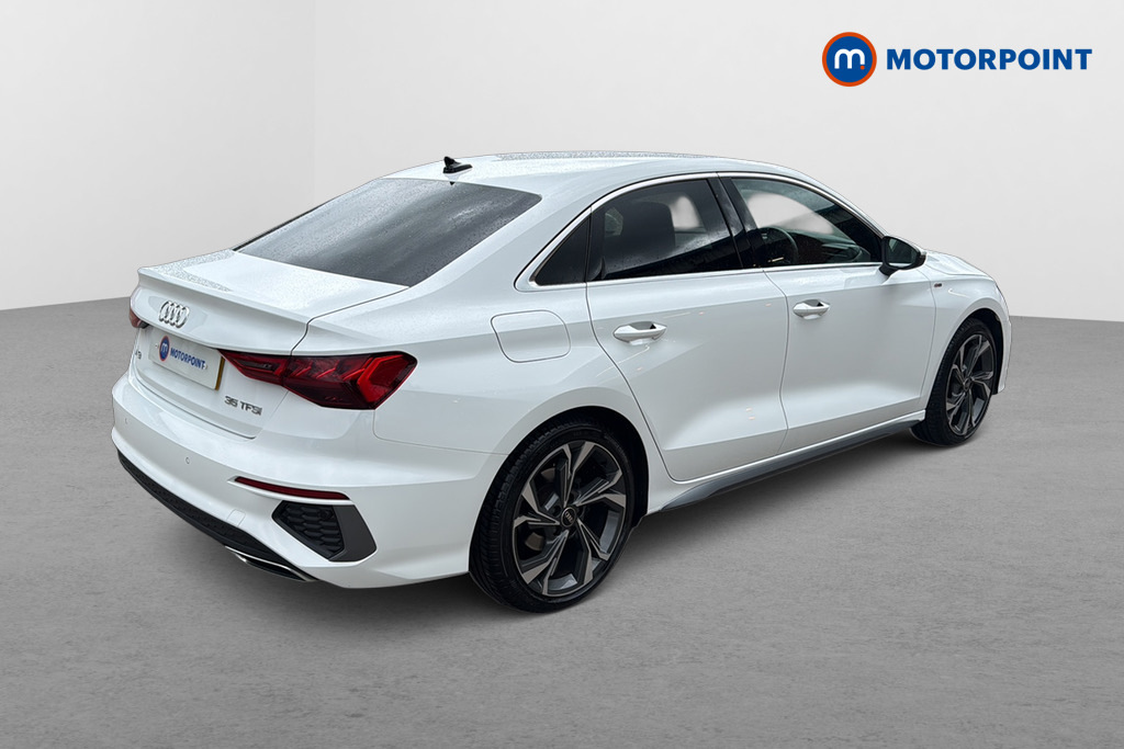Audi A3 35 Tfsi S Line BG24NJN White #4