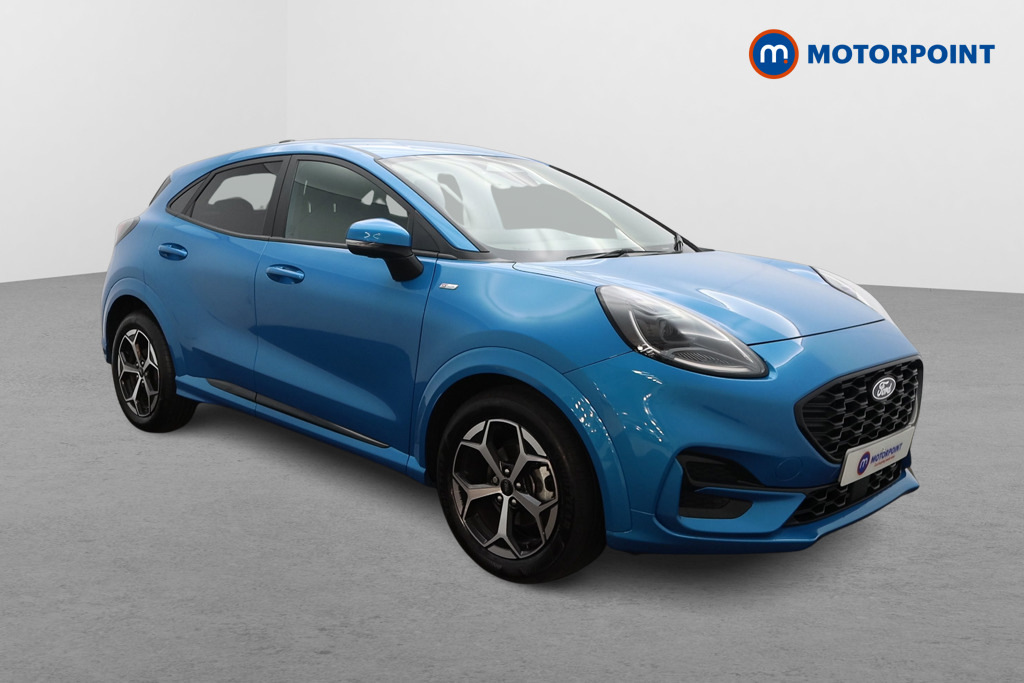 Ford Puma 1.0 Ecoboost Hybrid Mhev St-line Dct Blue