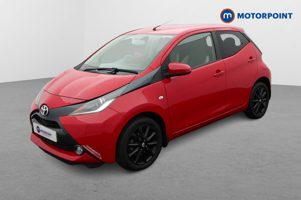 Toyota Aygo 1.0 Vvt-i X-style X-shift ML67AWH Red #3
