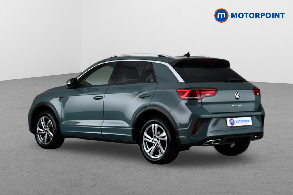 Volkswagen T-Roc 2.0 Tsi 4Motion R-line Dsg CK23OFJ Blue #5