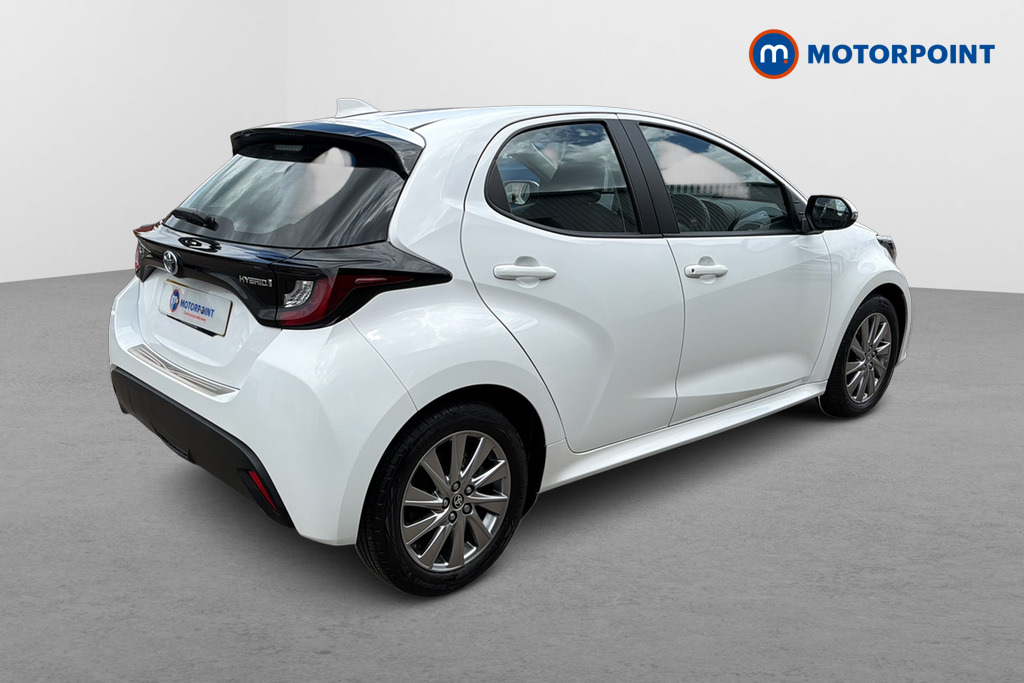 Toyota Yaris 1.5 Hybrid Icon Cvt GU73YFC White #5