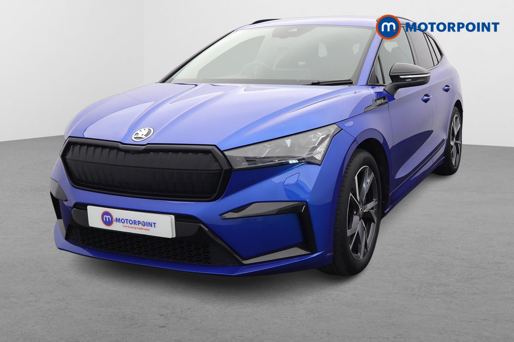 Skoda ENYAQ 210Kw 85X Sportline Plus 82Kwh 4X4 MM74EHB Blue #3