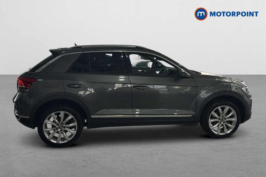Volkswagen T-Roc 1.5 Tsi Evo Sel Grey #4
