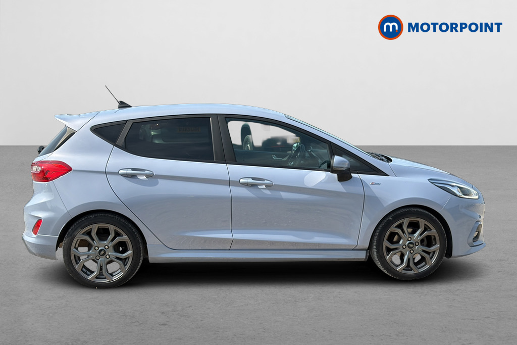 Ford Fiesta 1.0 Ecoboost Hybrid Mhev 125 St-line Edition FT21XKW Blue #4