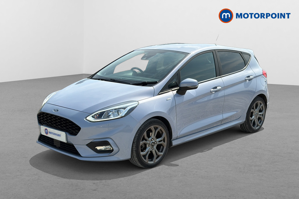 Ford Fiesta 1.0 Ecoboost Hybrid Mhev 125 St-line Edition FT21XKW Blue #3