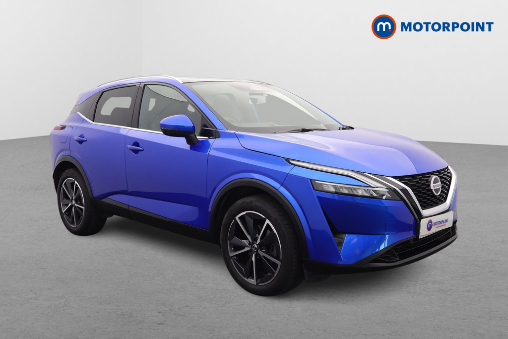 Nissan Qashqai 1.3 Dig-t Mh 158 Tekna DV22VRD Blue