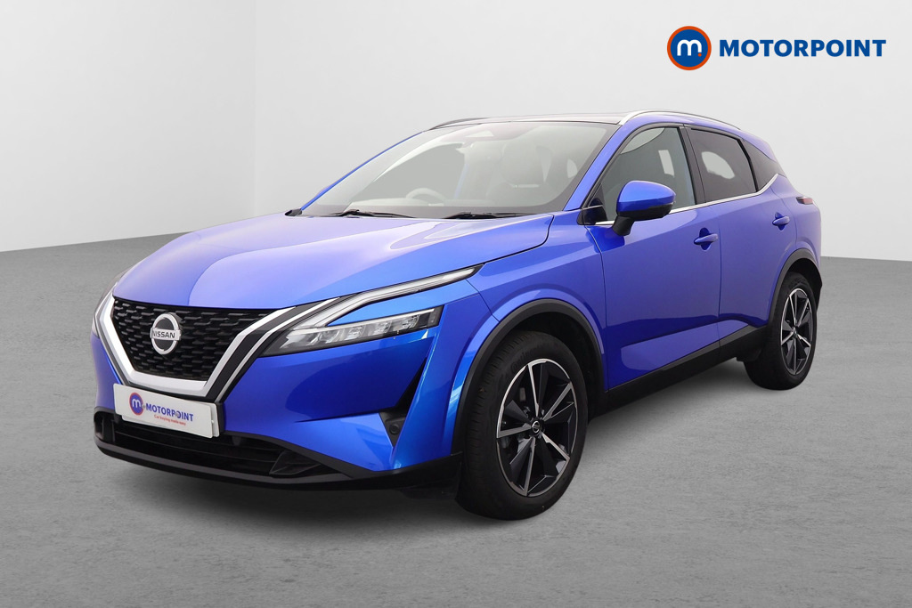 Nissan Qashqai 1.3 Dig-t Mh 158 Tekna DV22VRD Blue #3