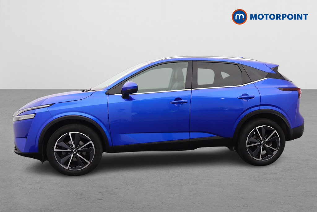 Nissan Qashqai 1.3 Dig-t Mh 158 Tekna DV22VRD Blue #4