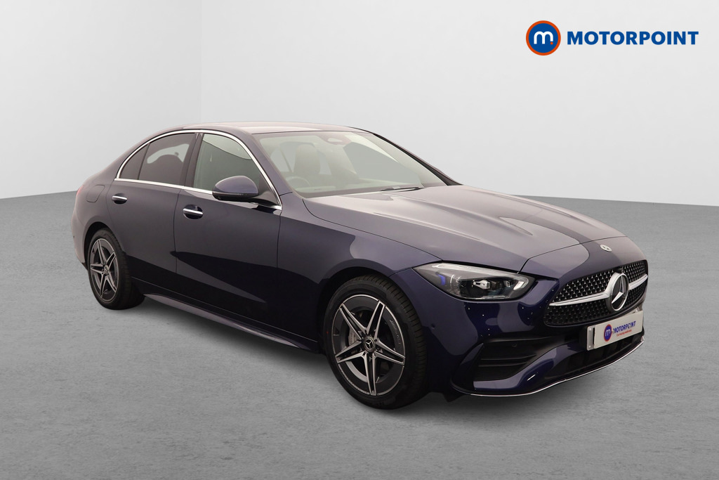Mercedes-Benz C Class C300e Amg Line Premium 9G-tronic Blue