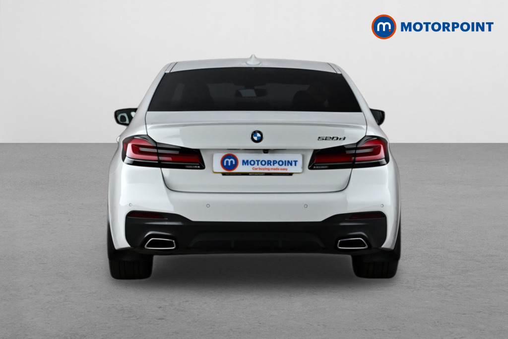 BMW 5 Series 520D Mht M Sport Step White #6