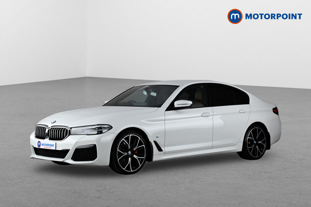 BMW 5 Series 520D Mht M Sport Step White #3