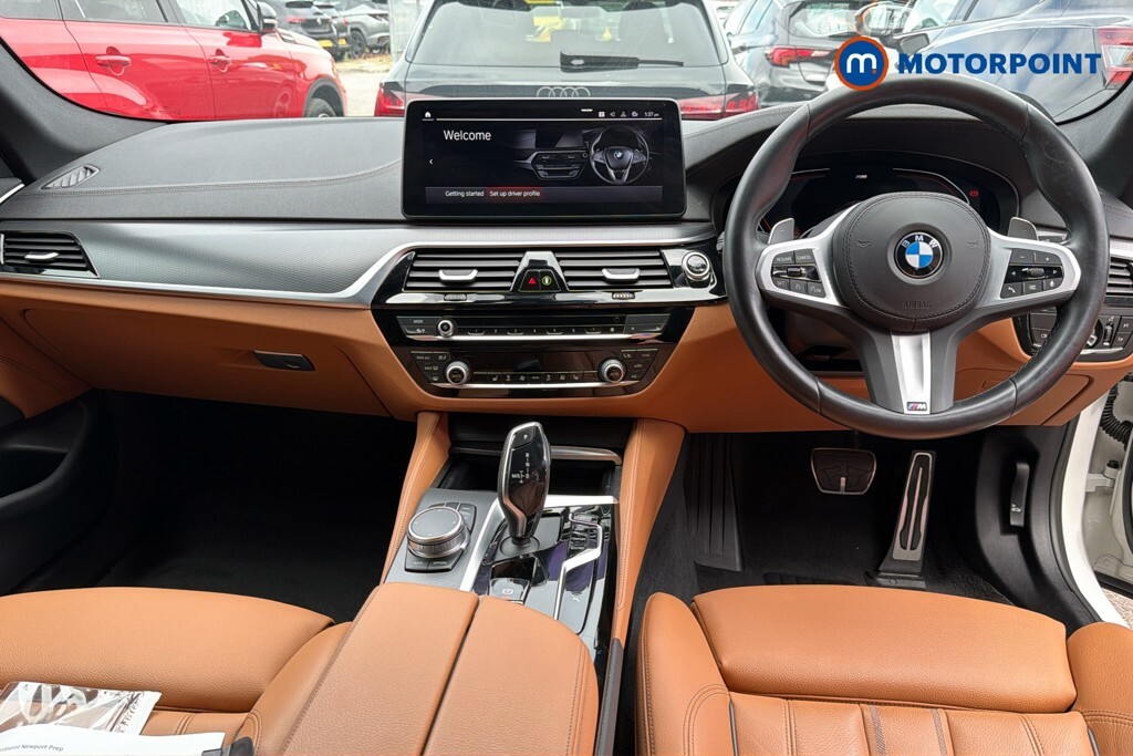 BMW 5 Series 520I Mht M Sport Step Blue #9