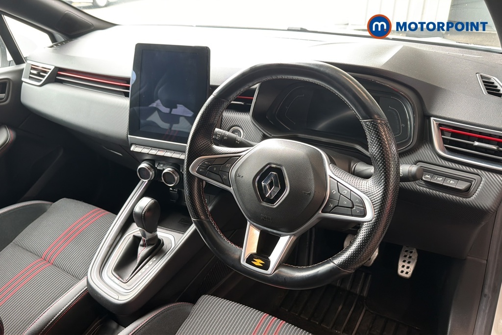 Renault Clio 1.6 E-tech Hybrid 140 Rs Line KR71GHU White #6