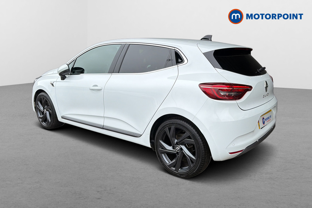 Renault Clio 1.6 E-tech Hybrid 140 Rs Line KR71GHU White #4